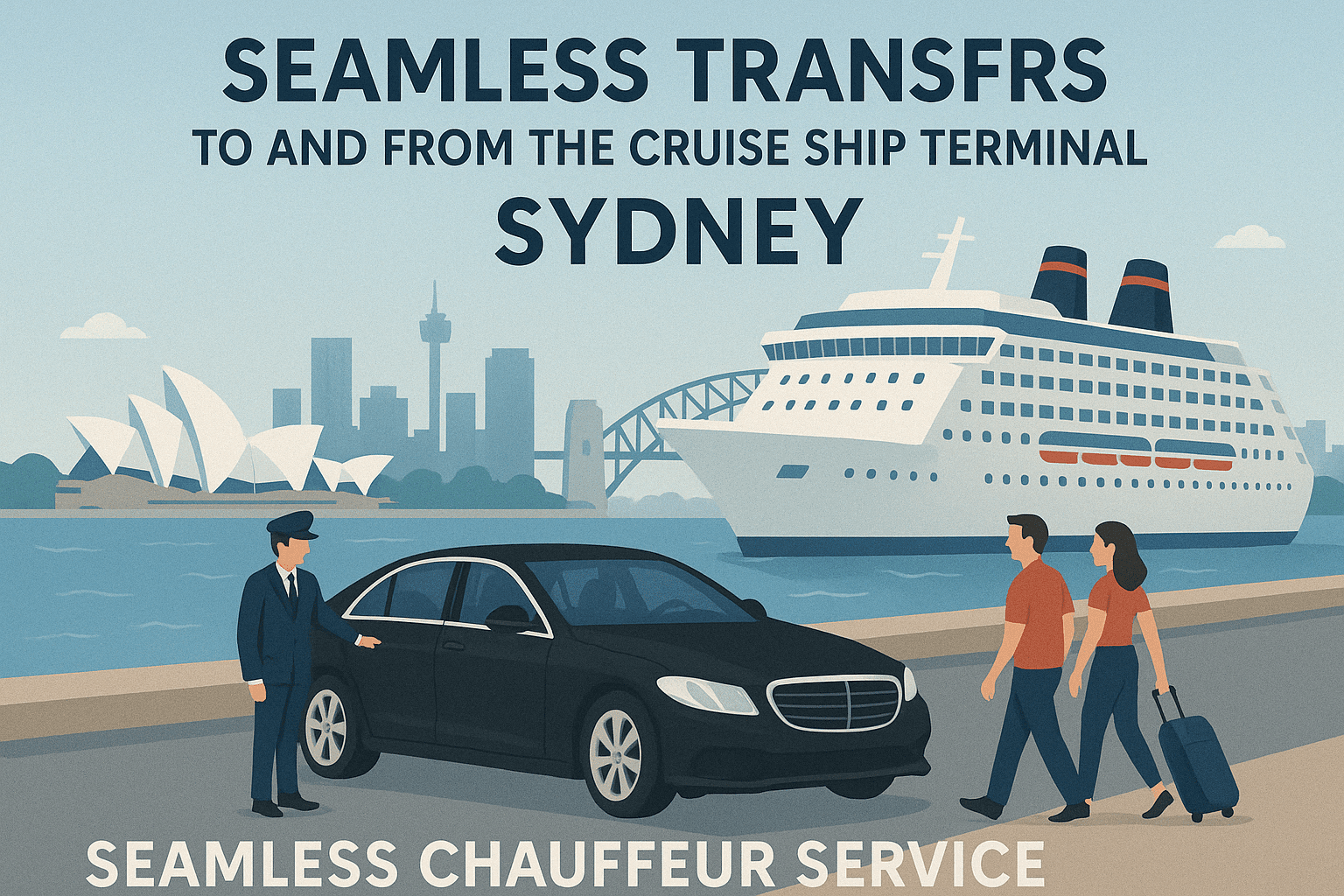 Seamless Transfers to and from the Cruise Ship Terminal in Sydney