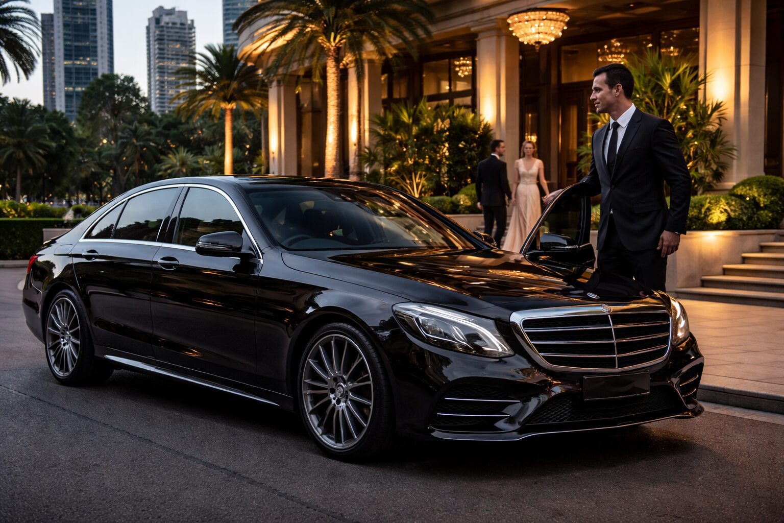 Mercedes S-Class Chauffeur Hire Perth
