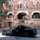 Black BMW 7 Series luxury sedan available for chauffeur service in Sydney with LuxCar